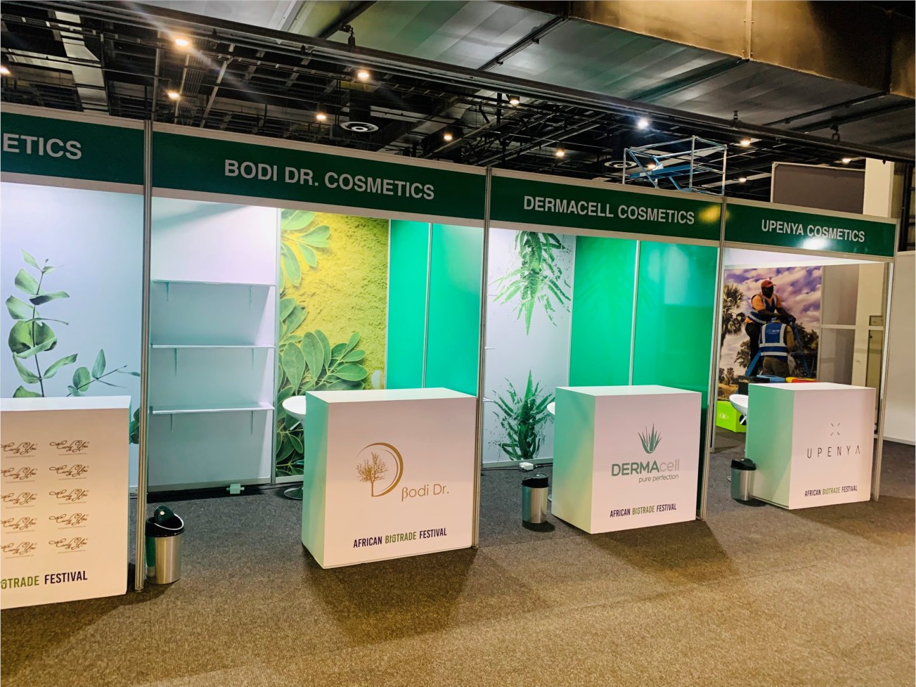 Garona exhibition and event portfolio project